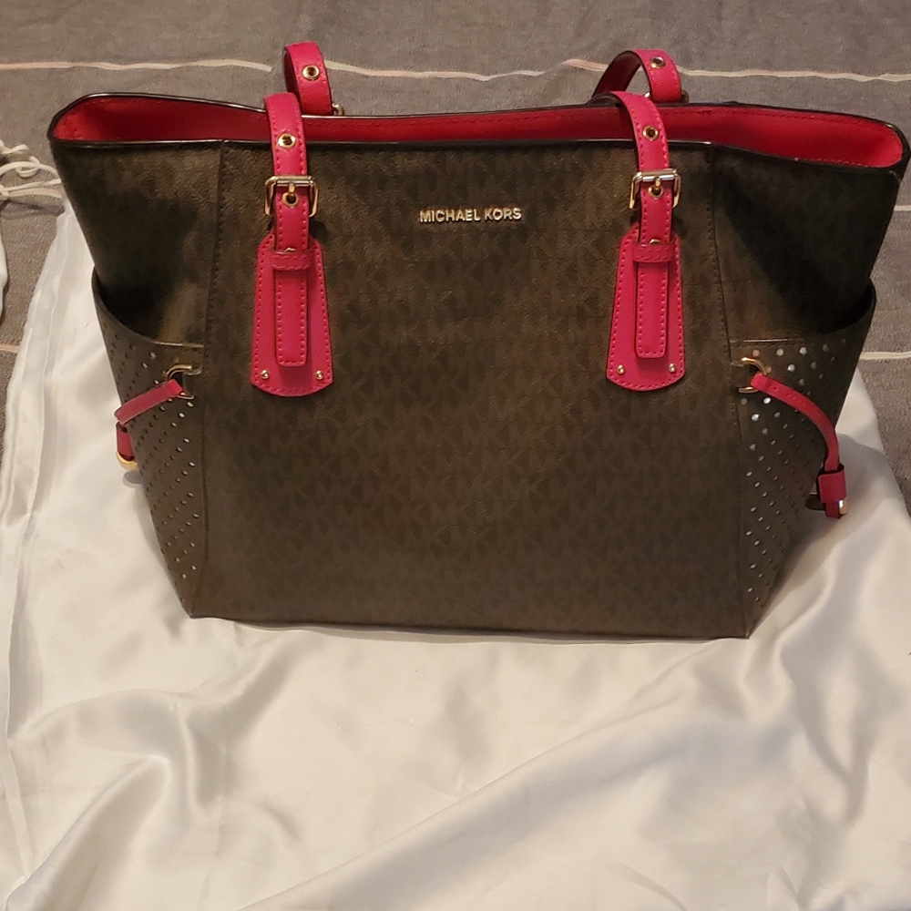 Brown & Pink Michael Kors Purse